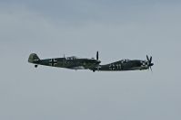 Bf-109 "Buchón" und FW-190