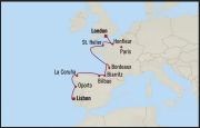 Lissabon nach London, Mai 2025