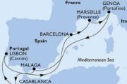 Kreuzfahrt 2019 bis Casablanca
